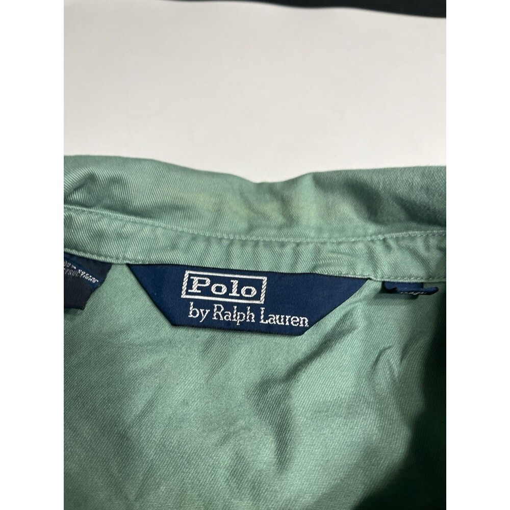 Vtg 90’s Polo Ralph Lauren Green Harrington Jacket Men’s Sz XXL - Picture 6 of 16